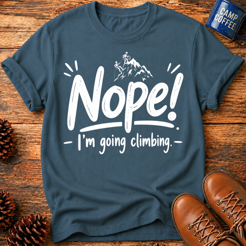 Nope! Climbing T-Shirt