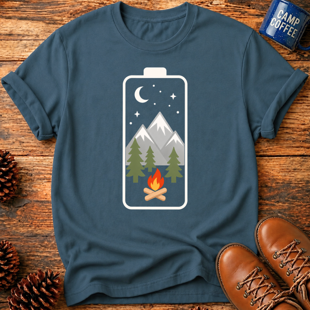Campfire Battery T‑Shirt
