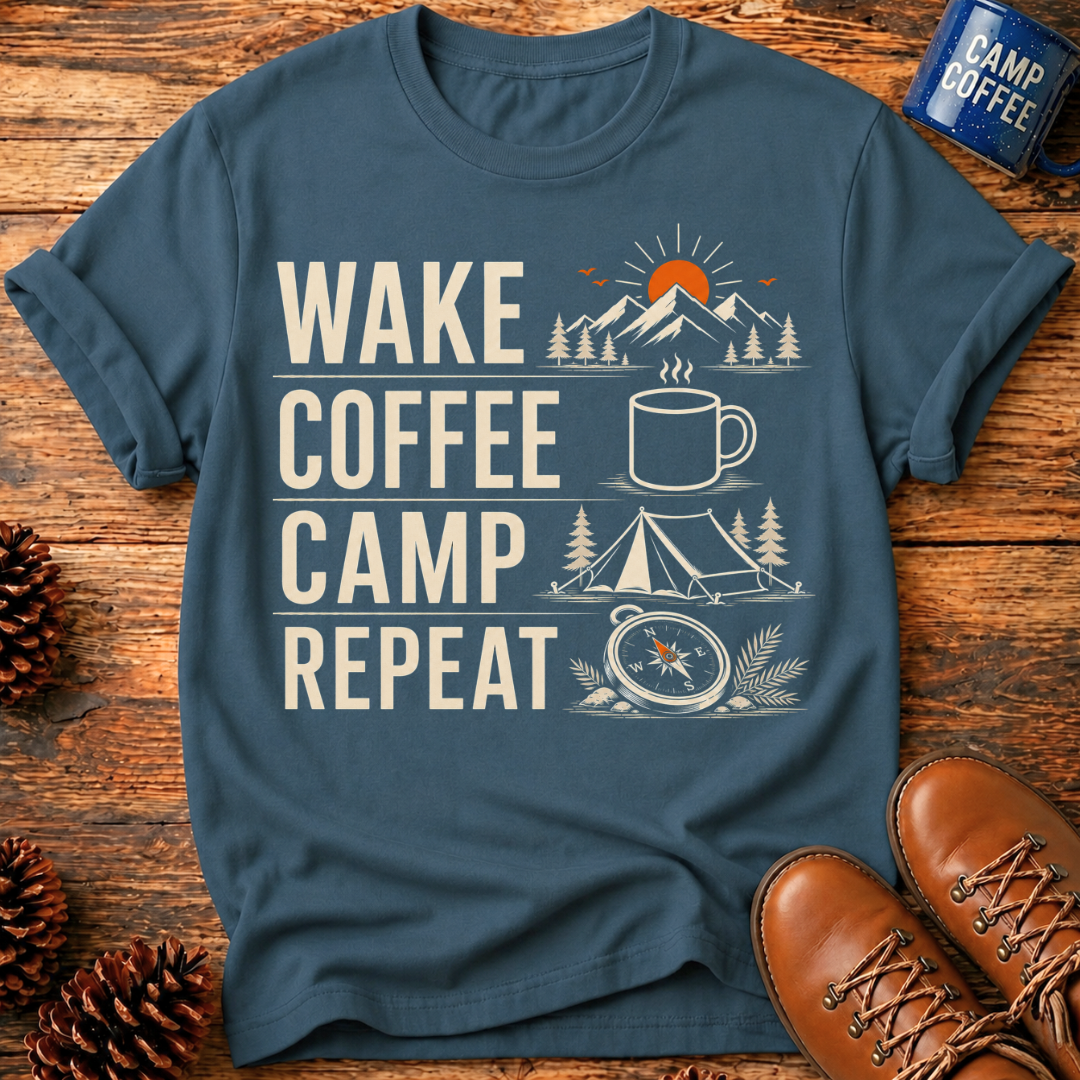 Wake Coffee Camp T-Shirt