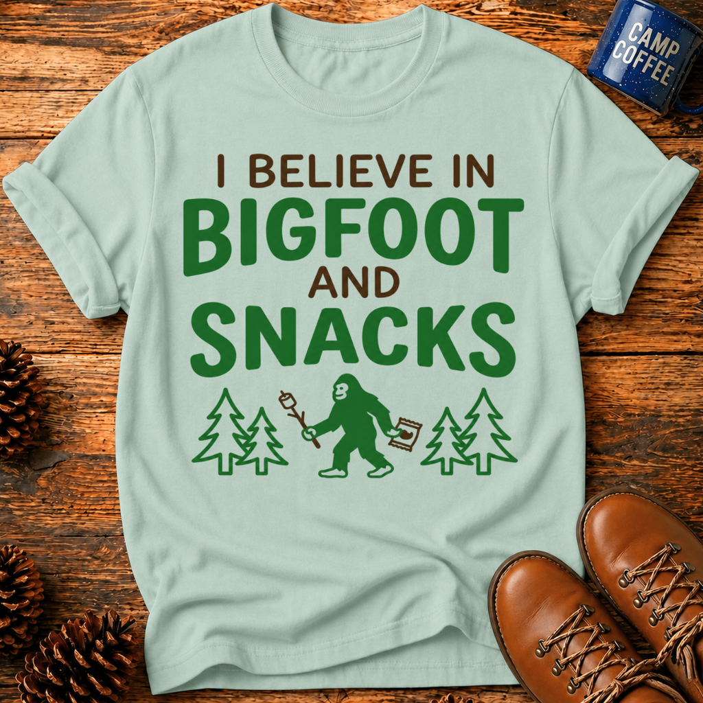 Bigfoot And Snacks T-Shirt