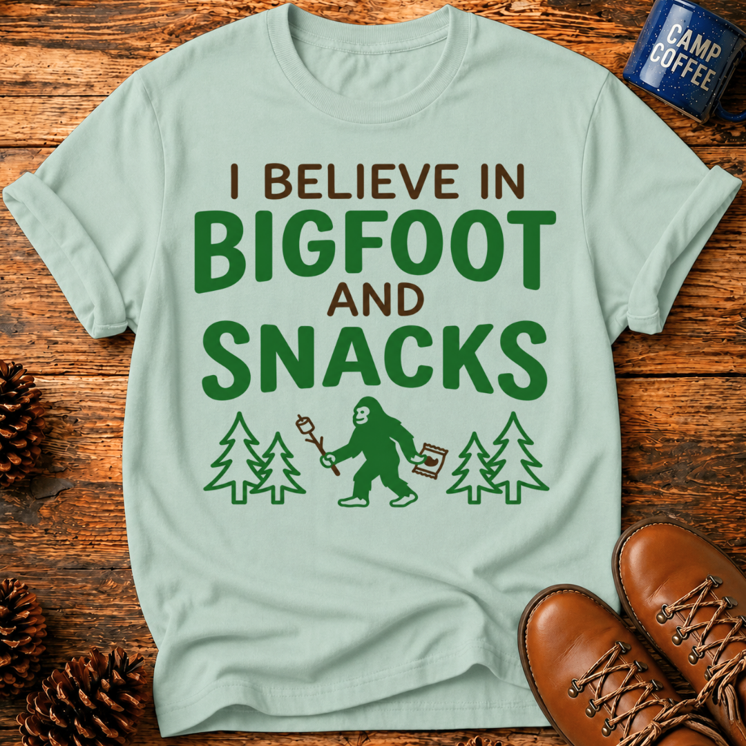 Bigfoot And Snacks T-Shirt