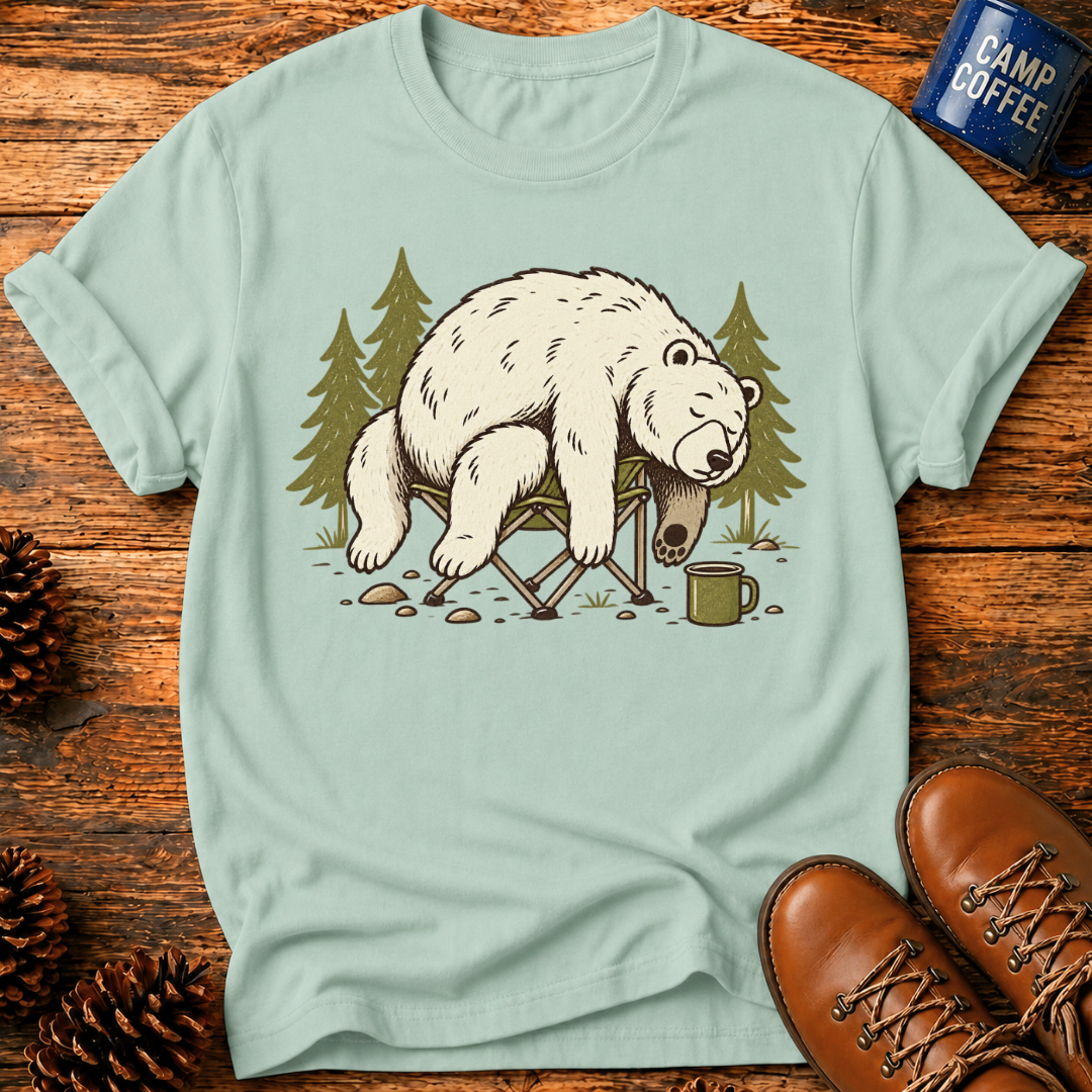 Bear napping T‑Shirt