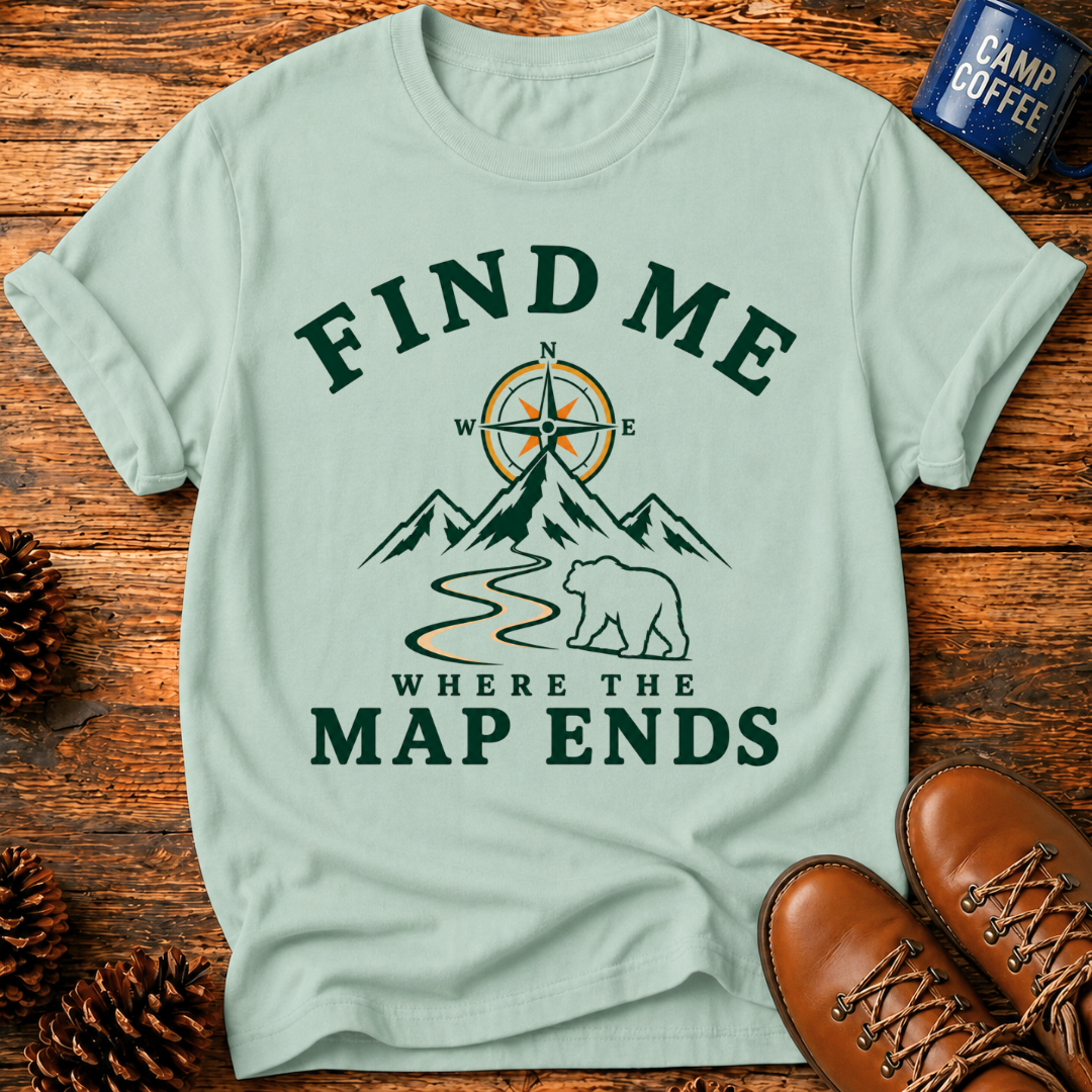The Map Ends T-Shirt