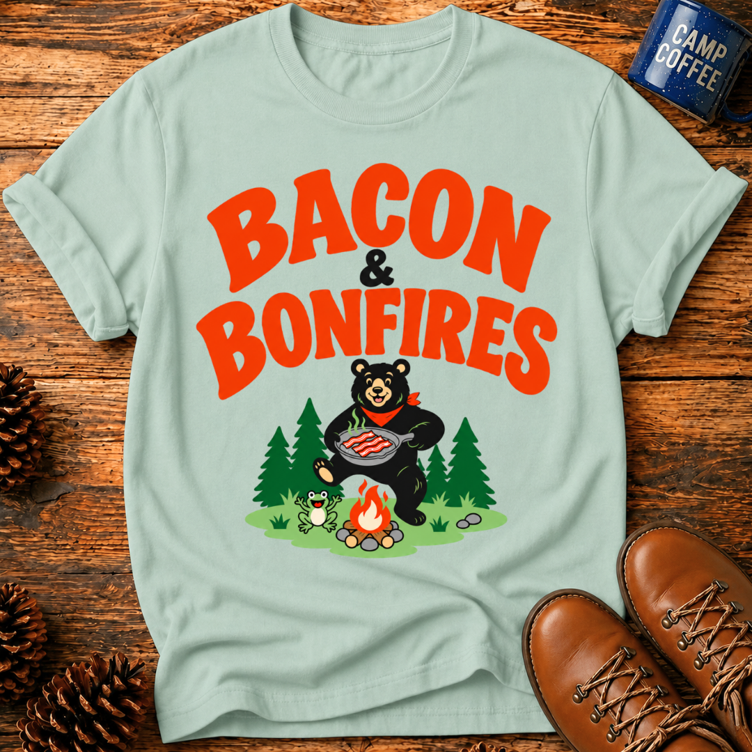 Bacon & Bonfires T-Shirt