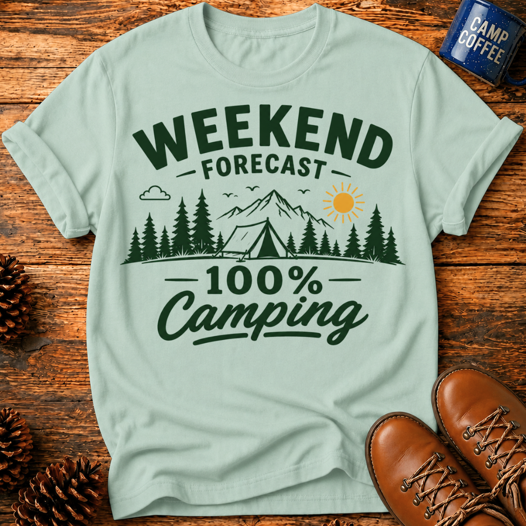 100% Camping T-Shirt