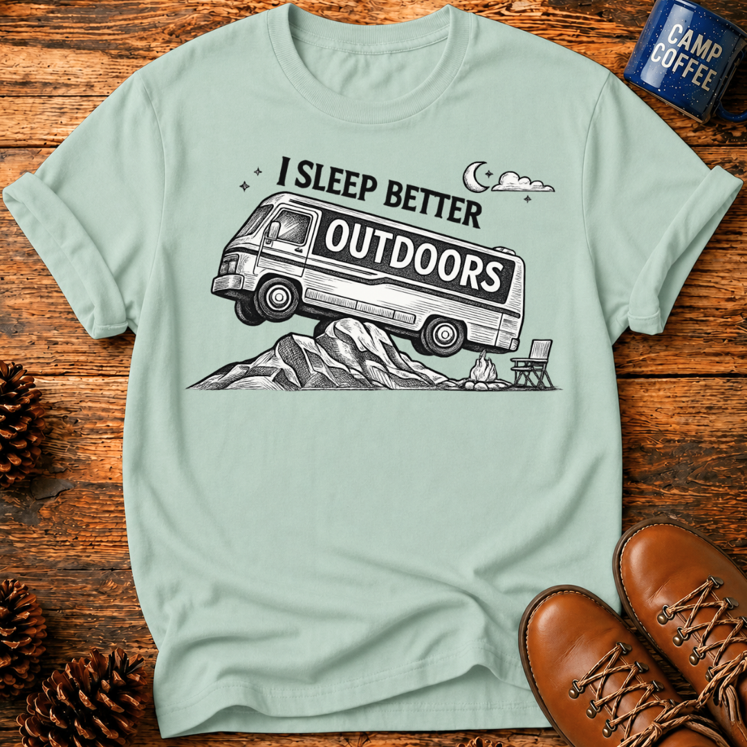 I Sleep Better T‑Shirt