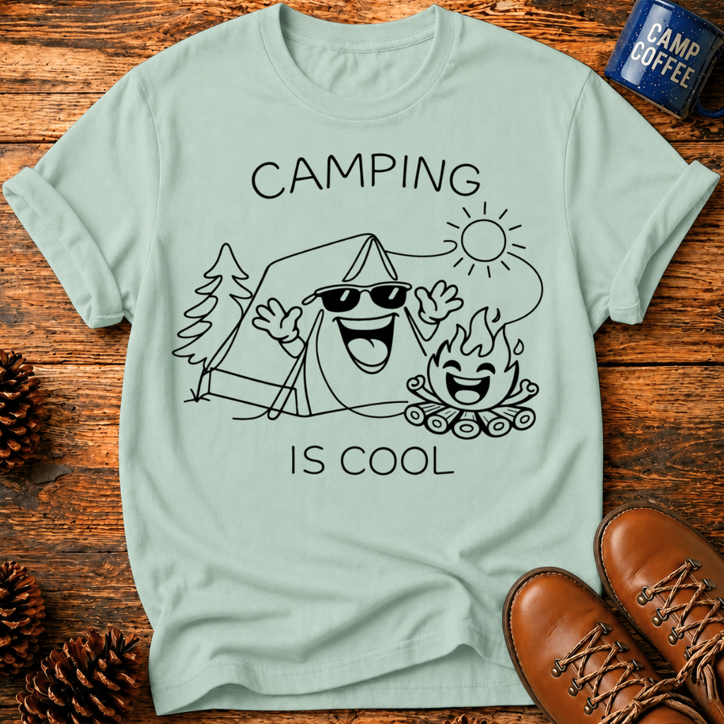 Camping Is Cool T-Shirt