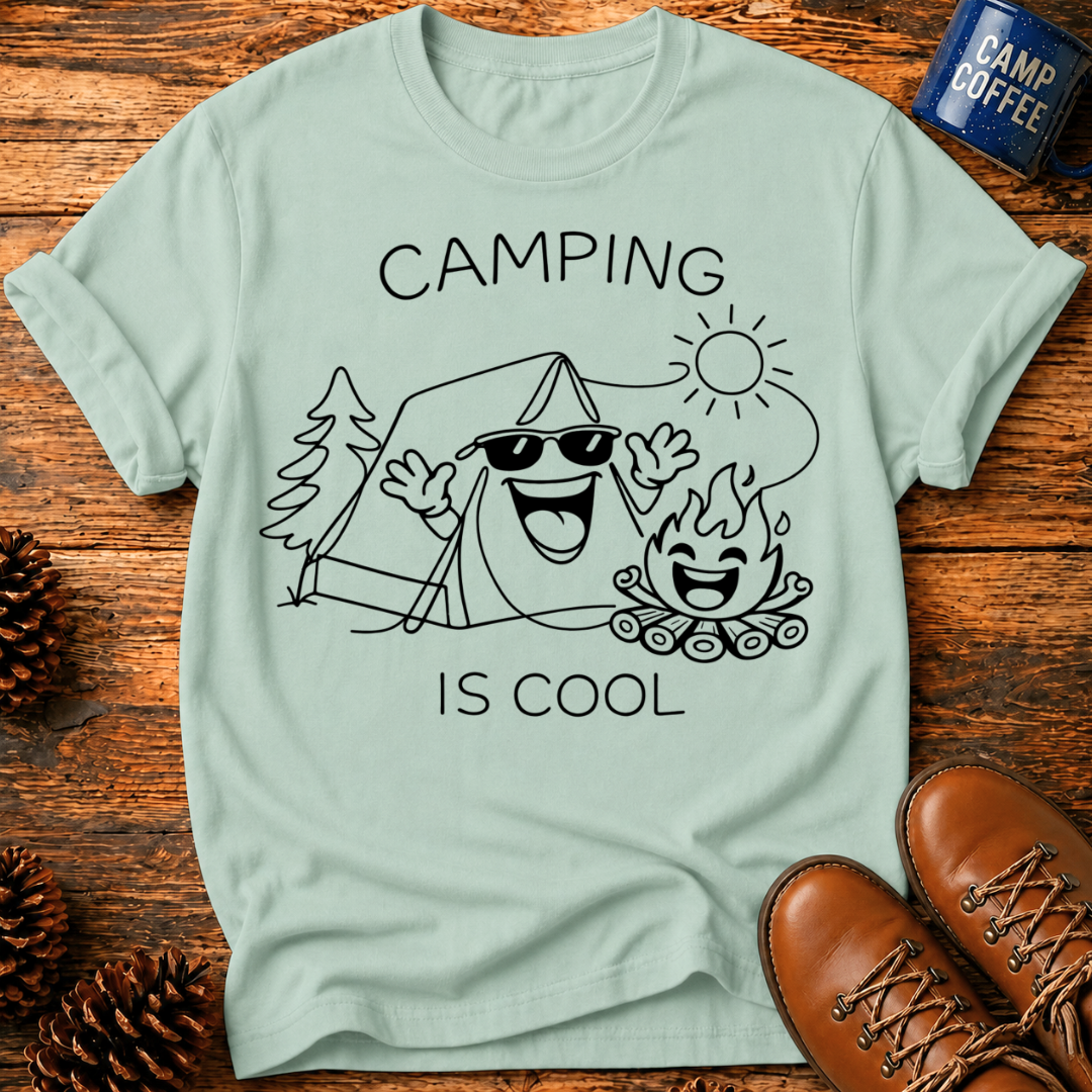 Camping Is Cool T-Shirt