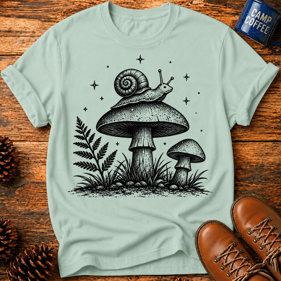 Mushroom & Snail T-Shirt
