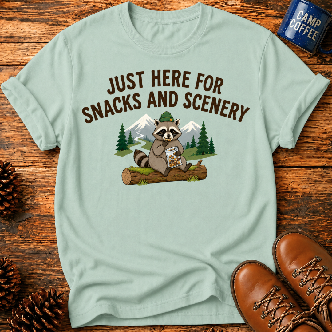 Here For Snacks T-Shirt