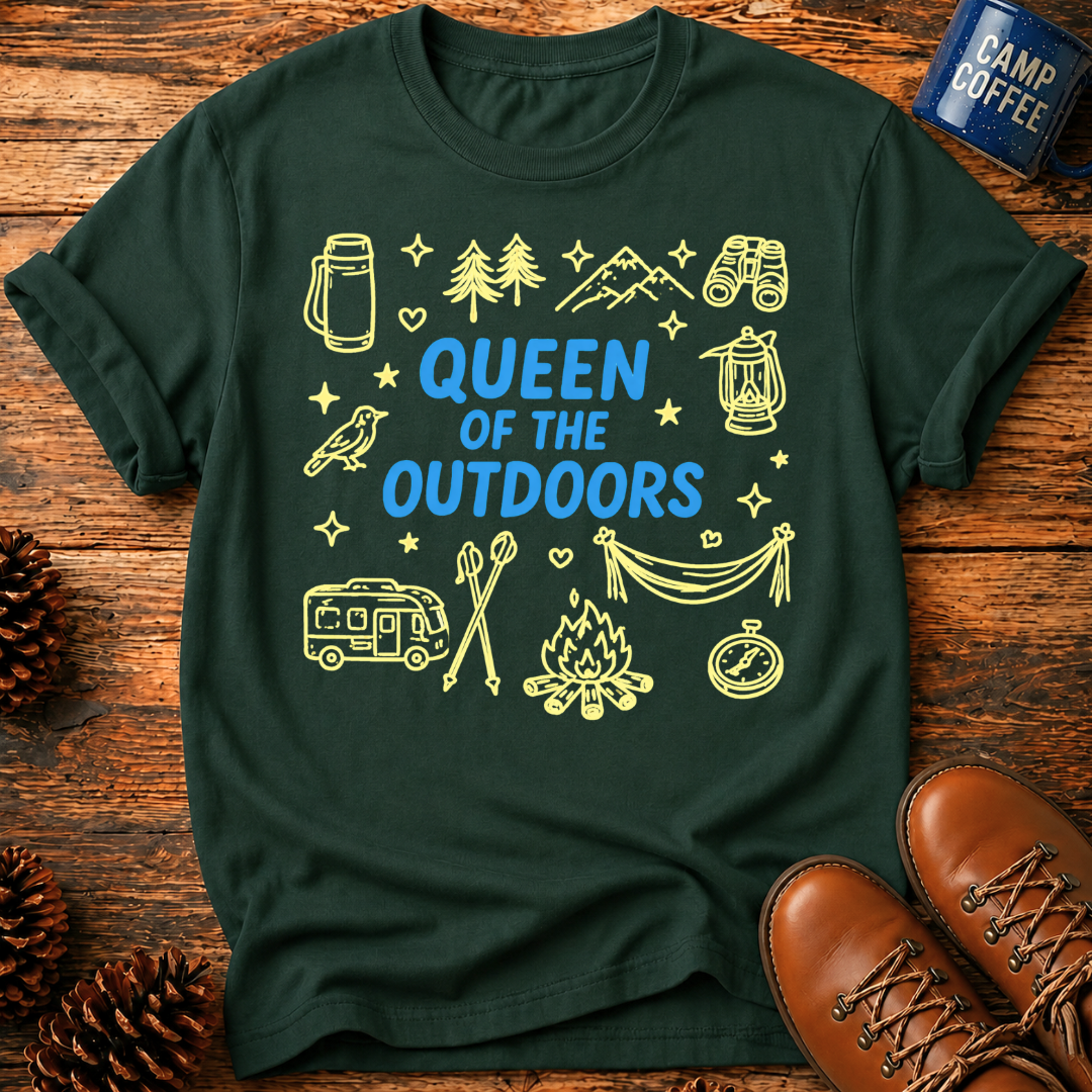 Queen of the Outdoors T‑Shirt