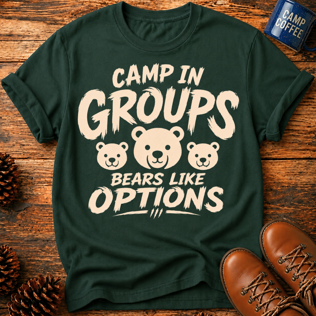 Camp In Groups T-Shirt