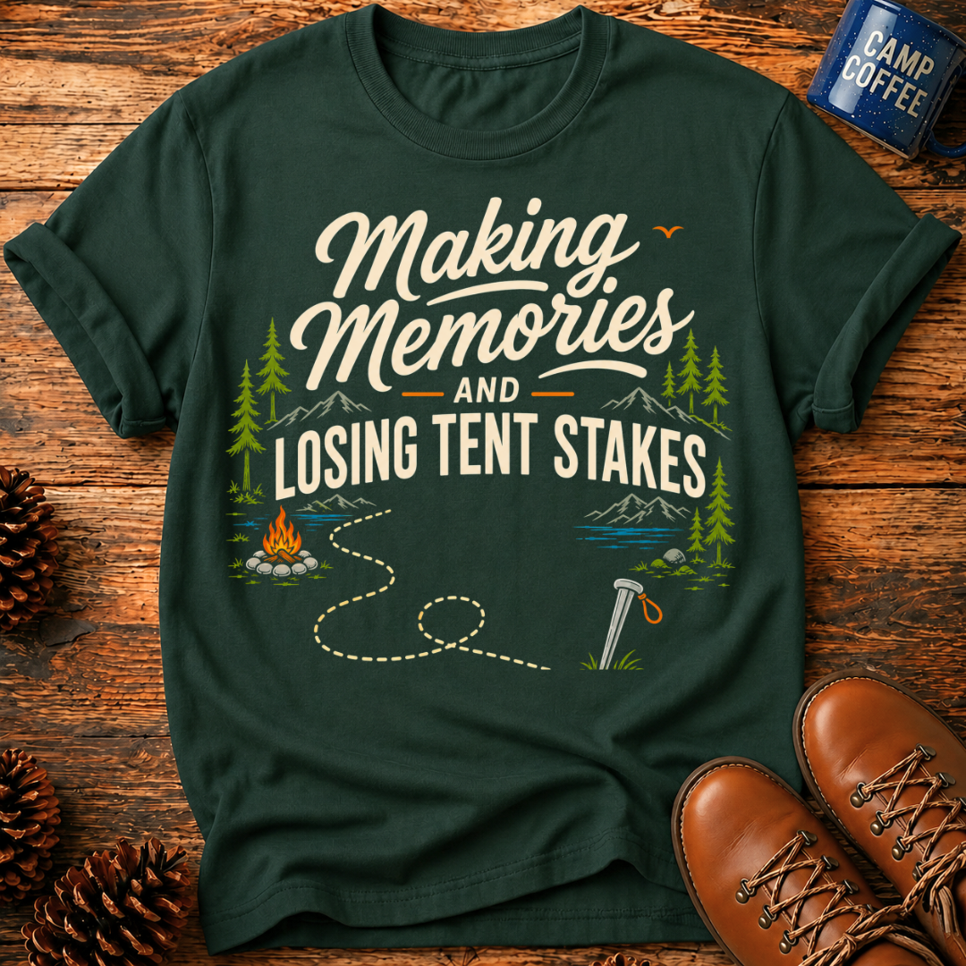 Losing Tent Stakes T-Shirt
