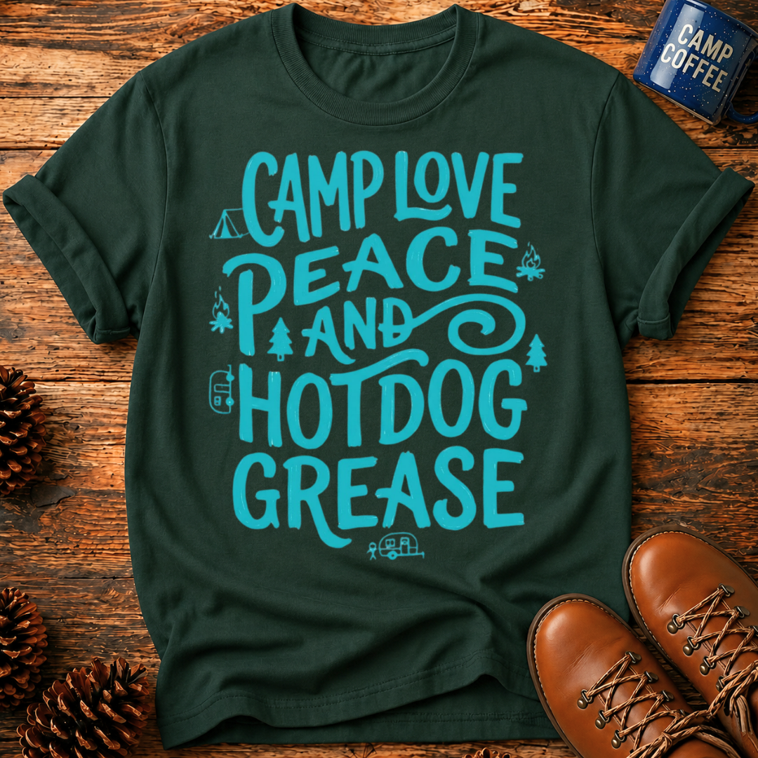 Camp Love Peace  T-Shirt