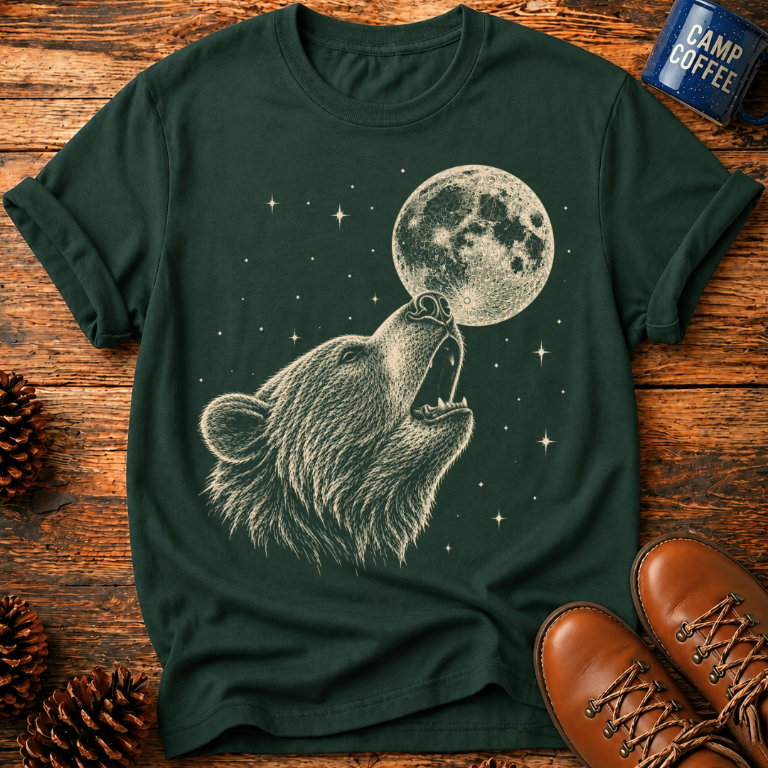 Bear Howl Moon T-Shirt