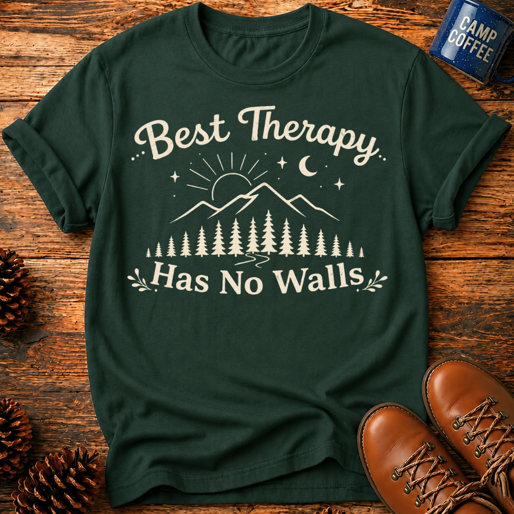 Best Therapy Has No Walls T-Shirt
