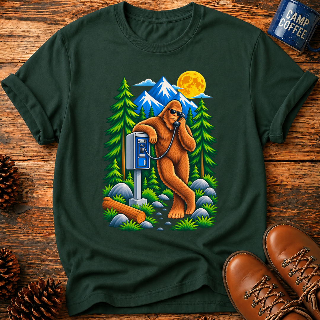 Bigfoot Payphone T-Shirt