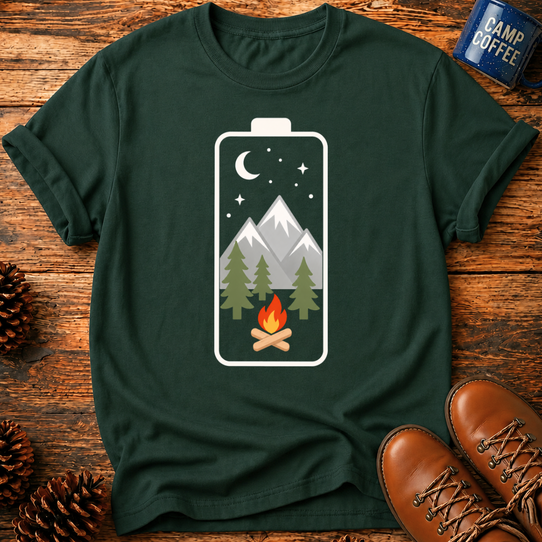 Campfire Battery T‑Shirt