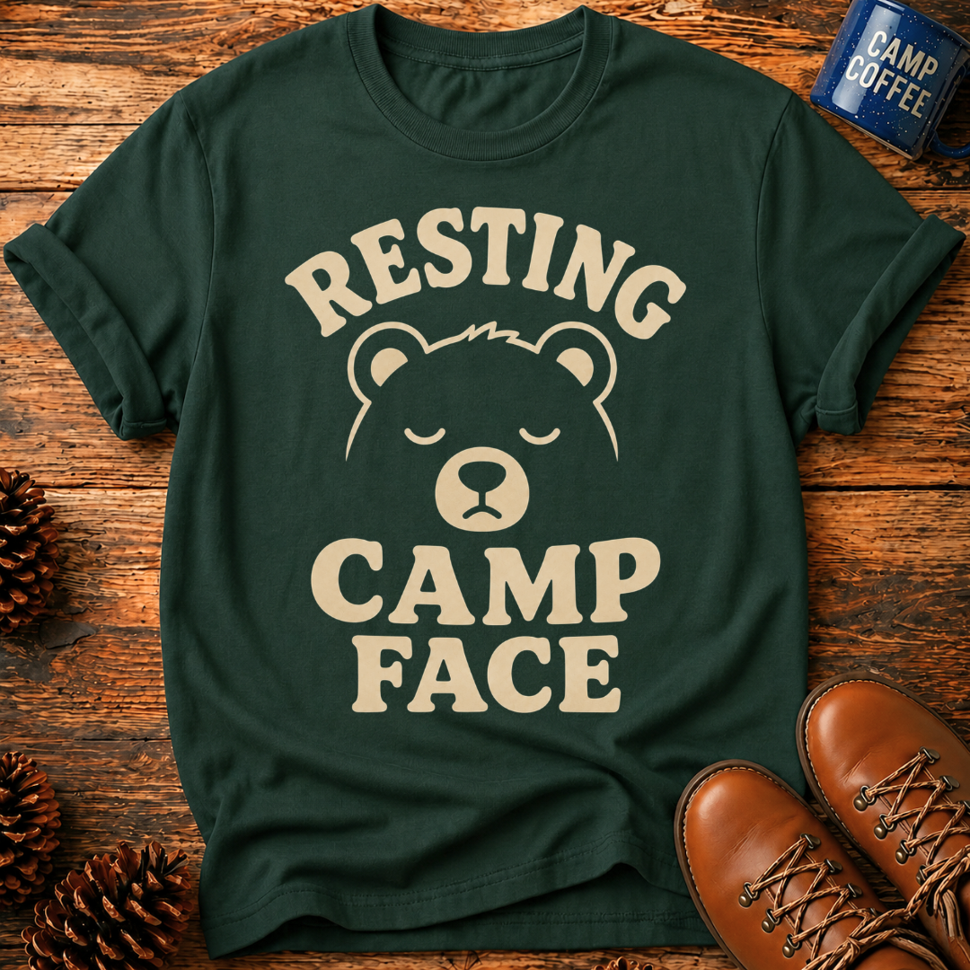 Resting Camp Face T-Shirt