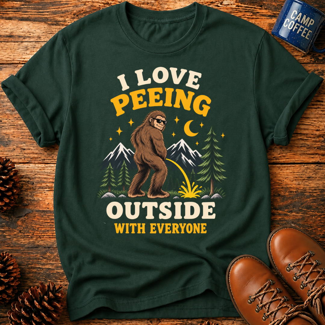Peeing Outside T-Shirt