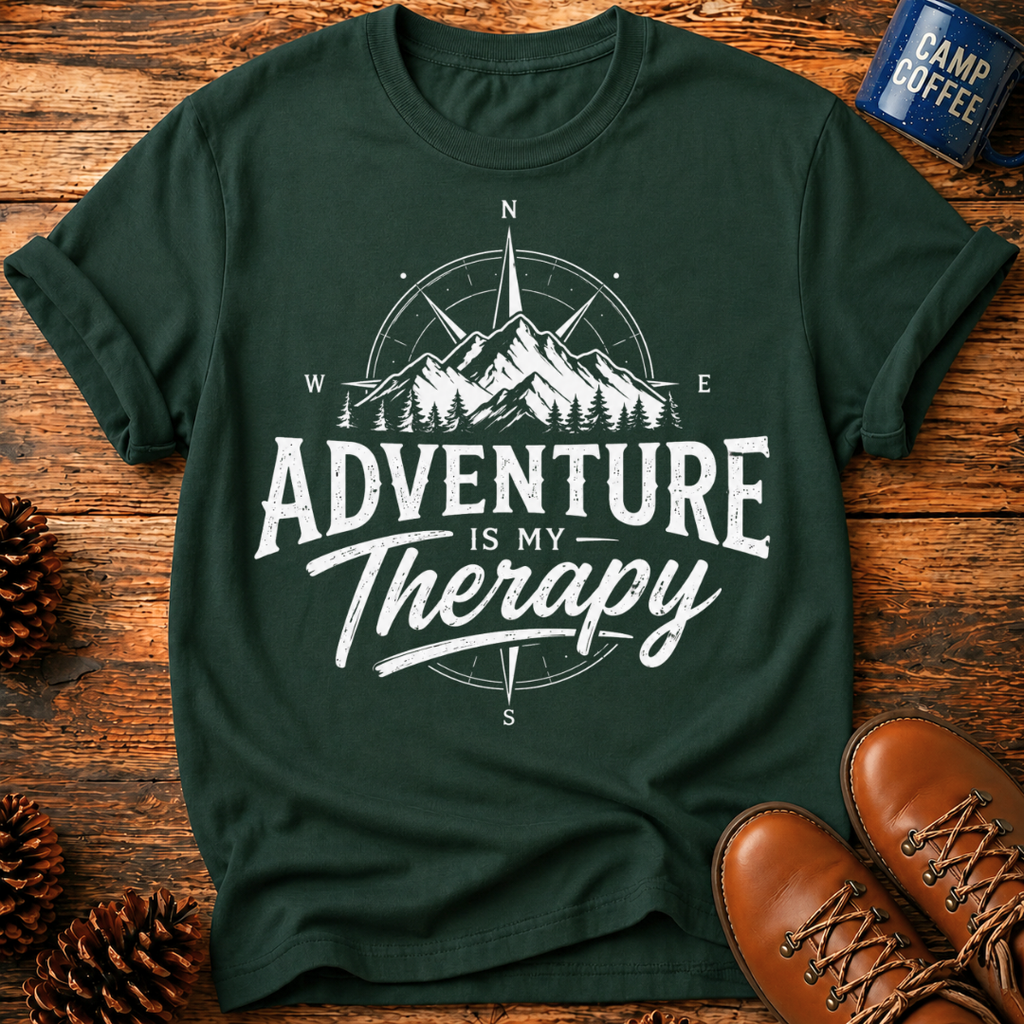 Adventure Is My Therapy T-Shirt