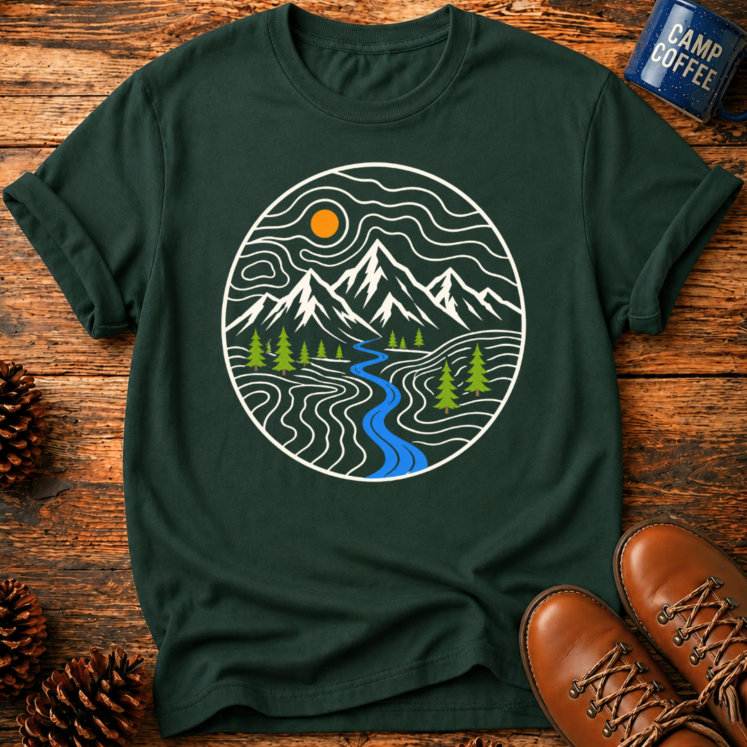 Mountain River T‑Shirt