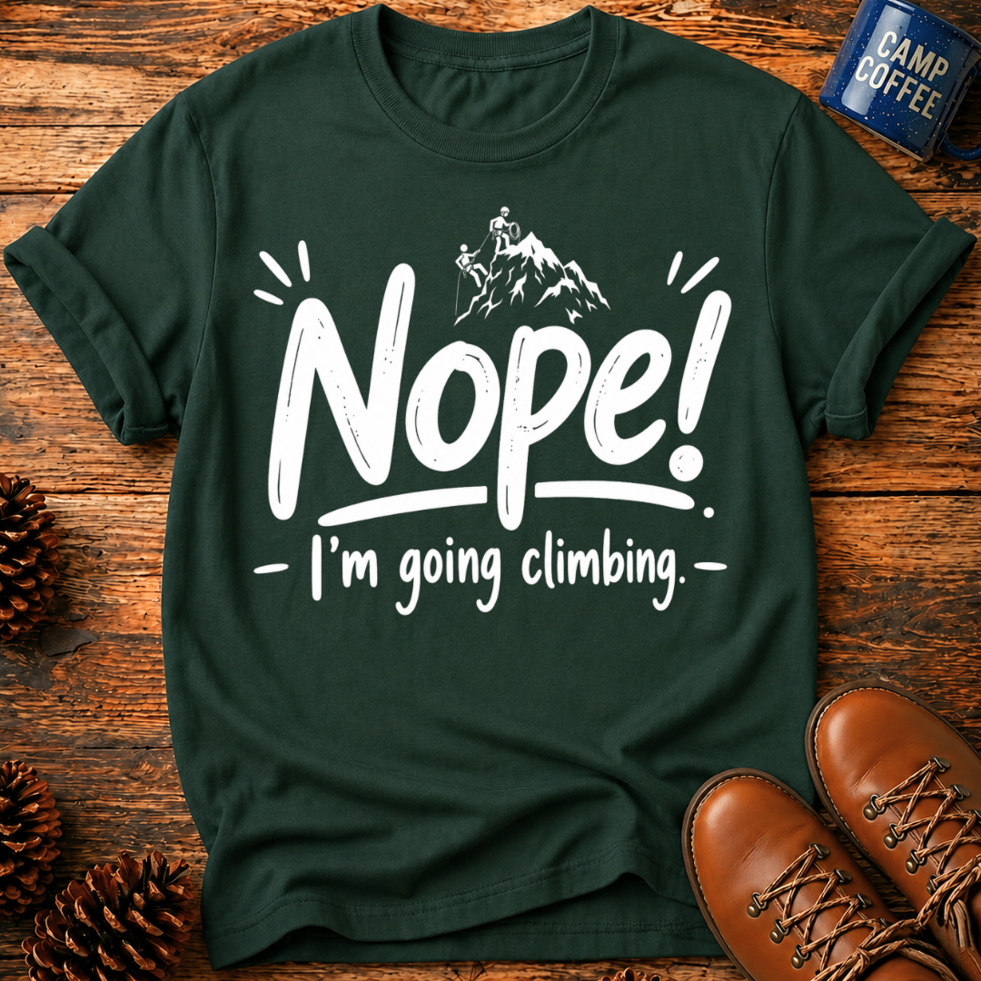 Nope! Climbing T-Shirt