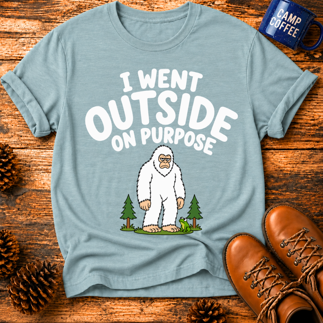 I Went Outside T‑Shirt