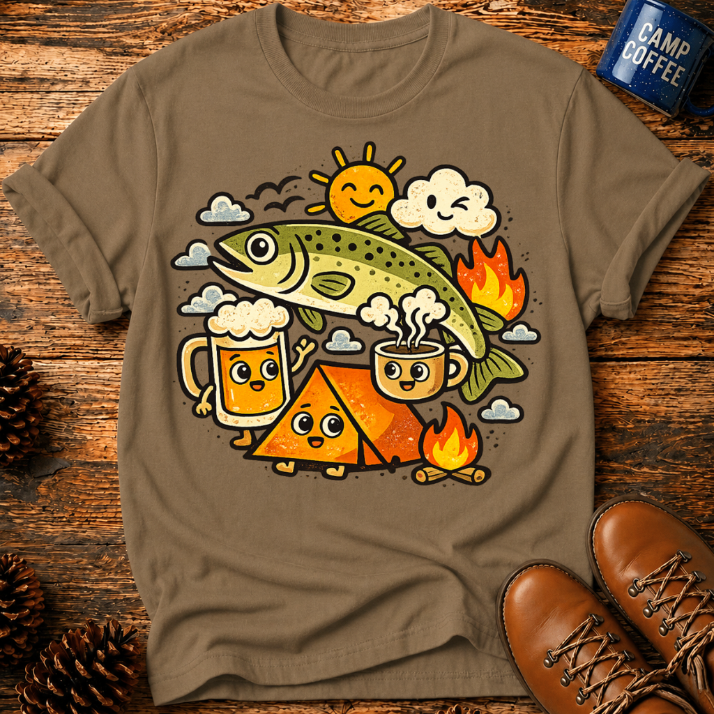 Camp Repeat T‑Shirt