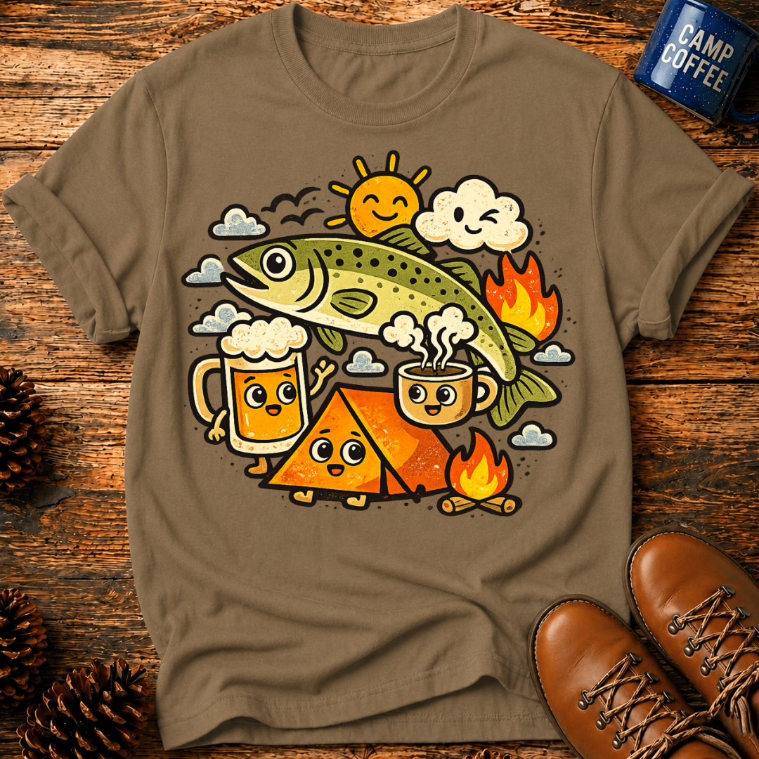 Camp Repeat T‑Shirt
