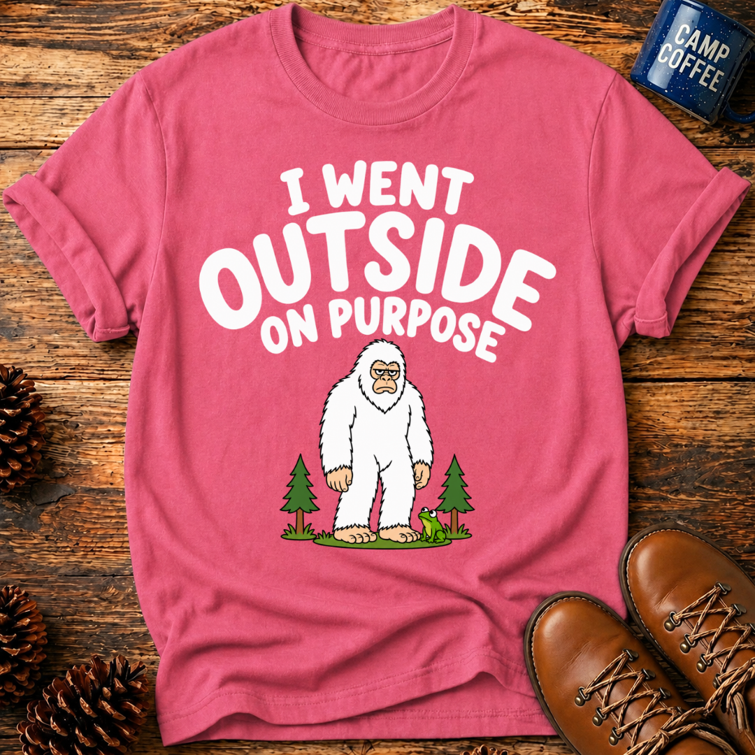 I Went Outside T‑Shirt