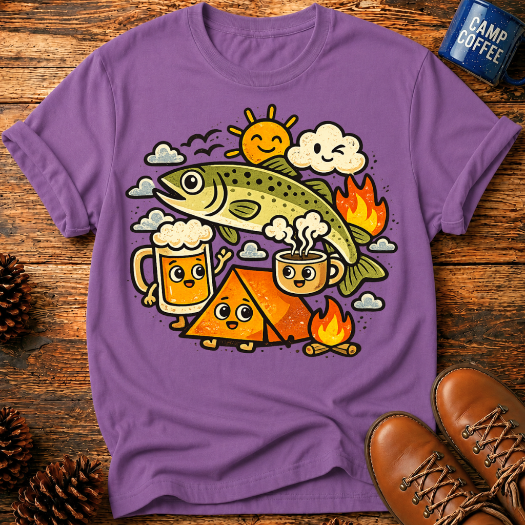 Camp Repeat T‑Shirt