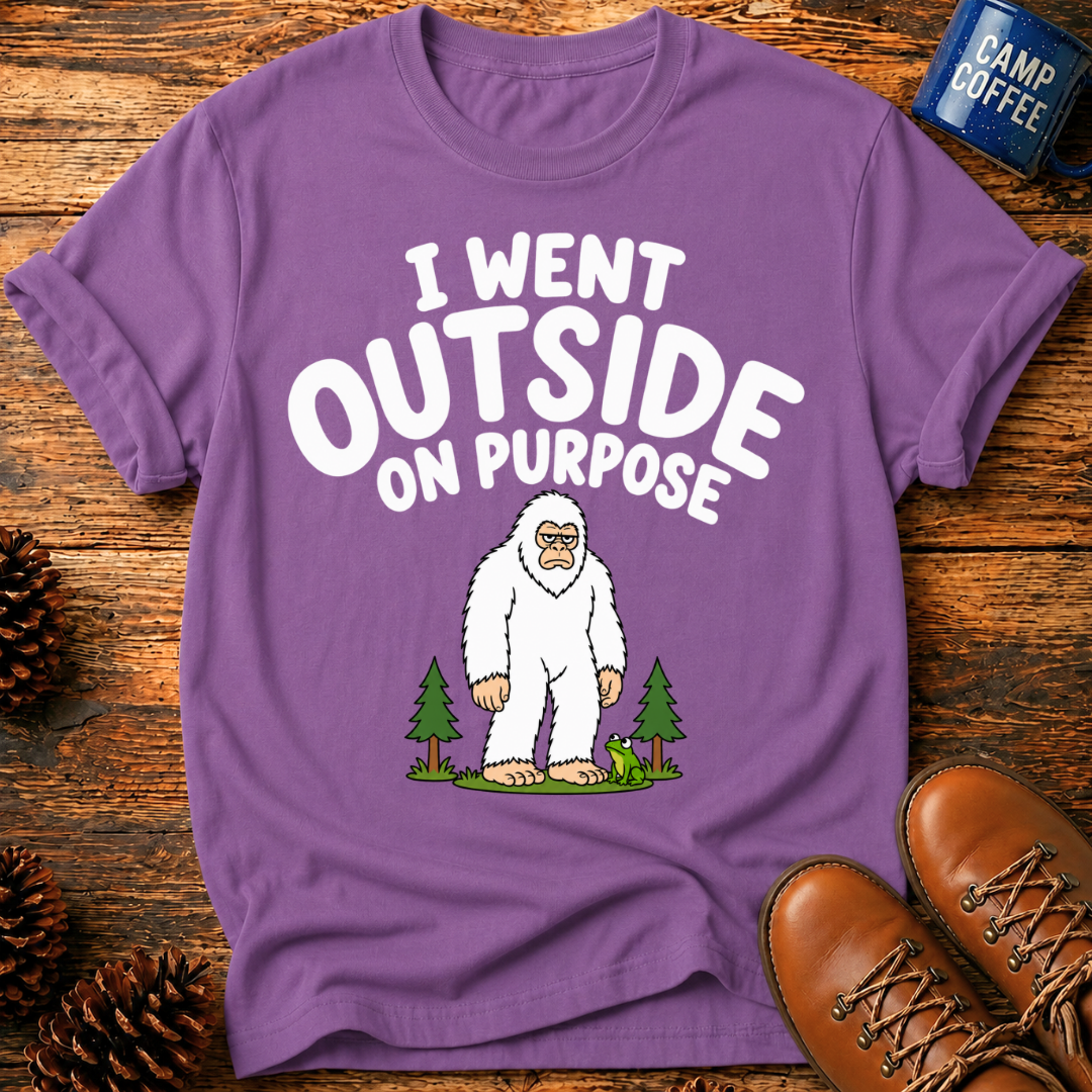 I Went Outside T‑Shirt