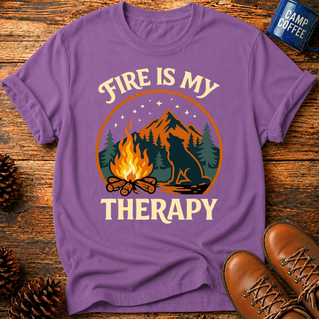 Fire Is My Therapy T-Shirt