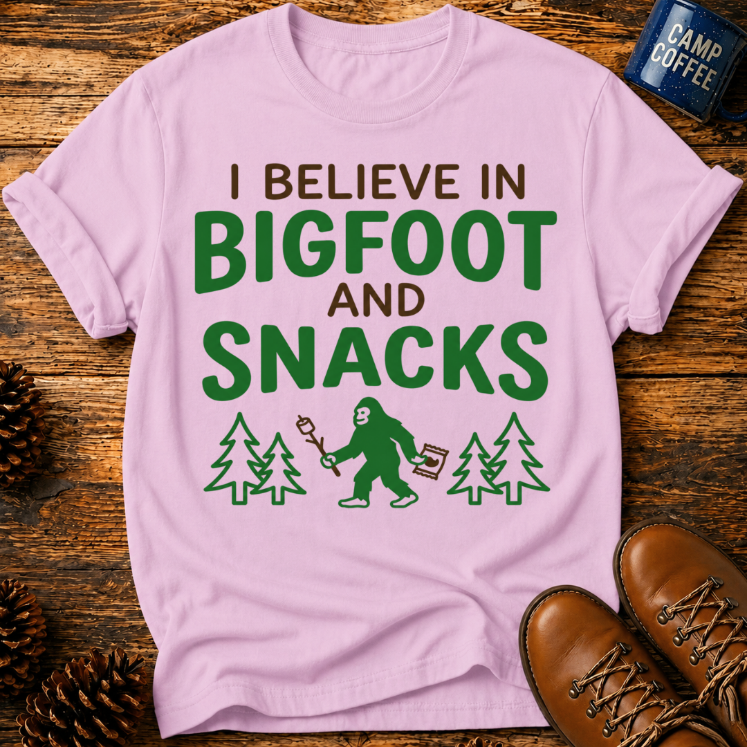 Bigfoot And Snacks T-Shirt