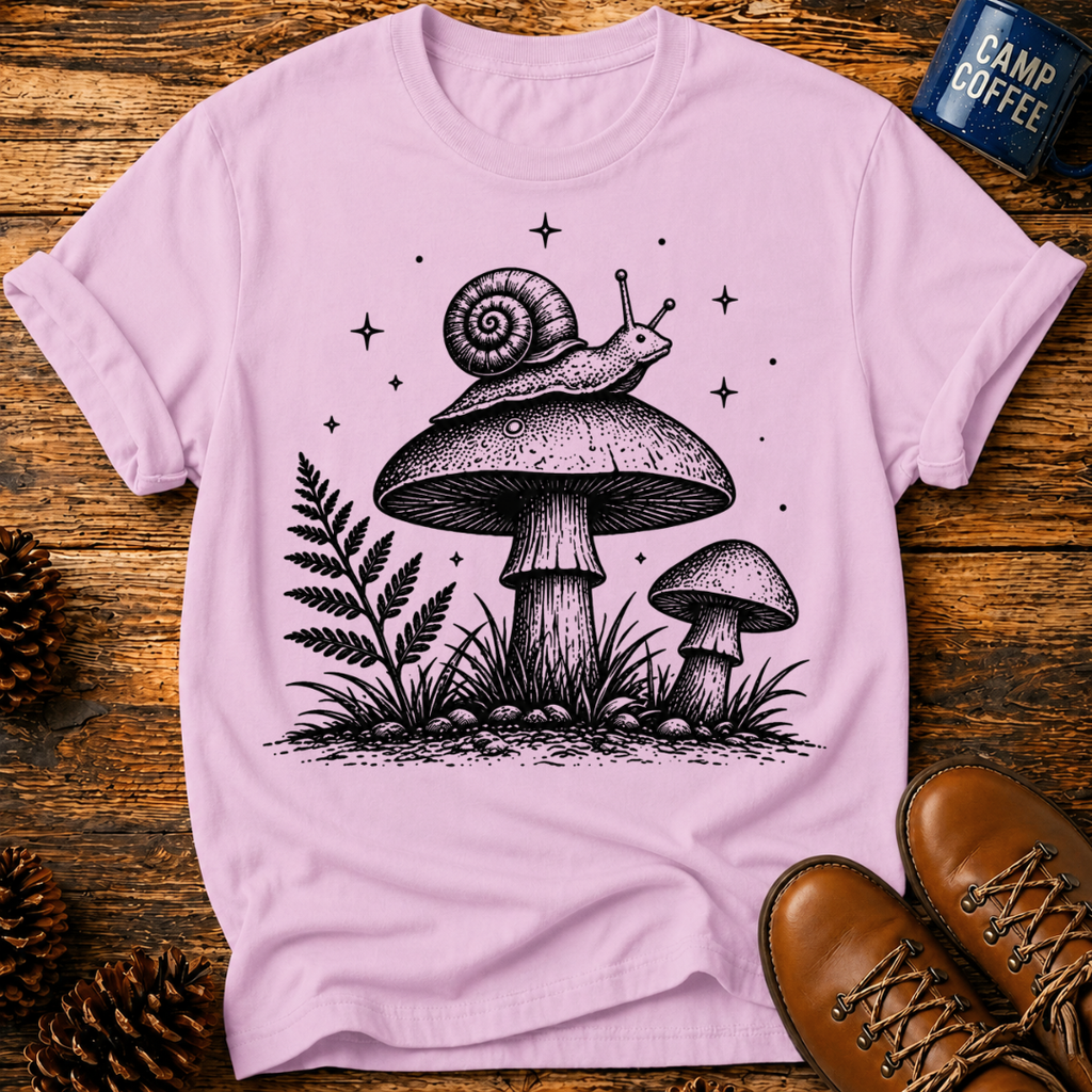 Mushroom & Snail T-Shirt