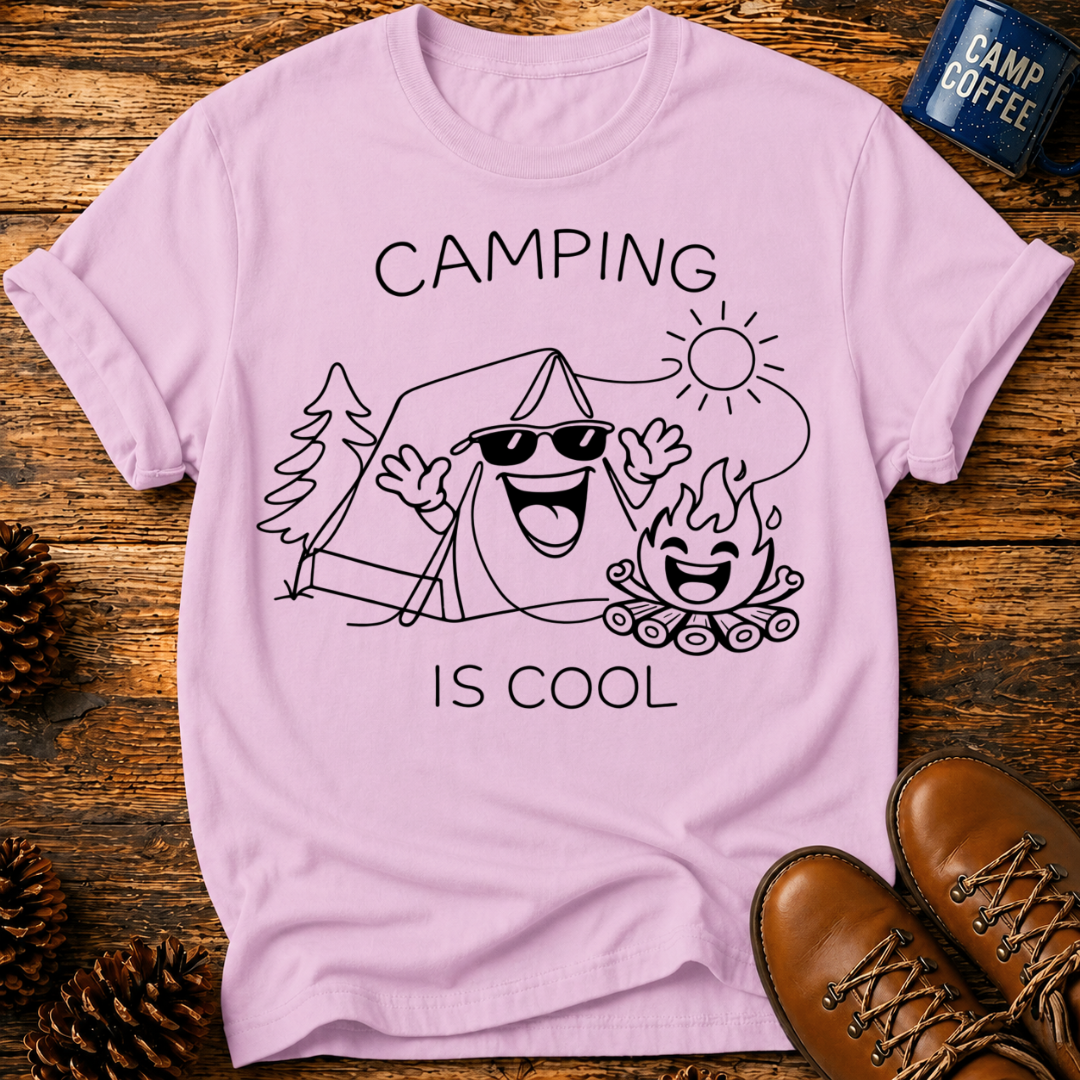 Camping Is Cool T-Shirt