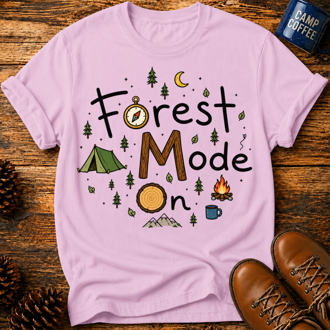 Forest Mode On T-Shirt