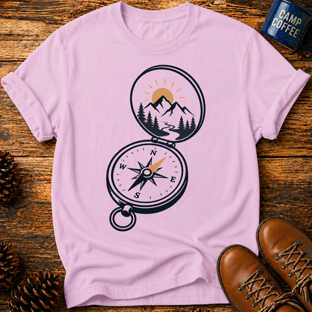 Compass Mountain T‑Shirt