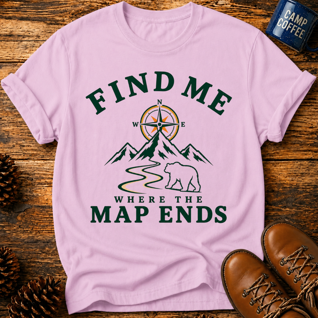 The Map Ends T-Shirt