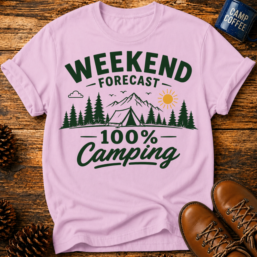 100% Camping T-Shirt