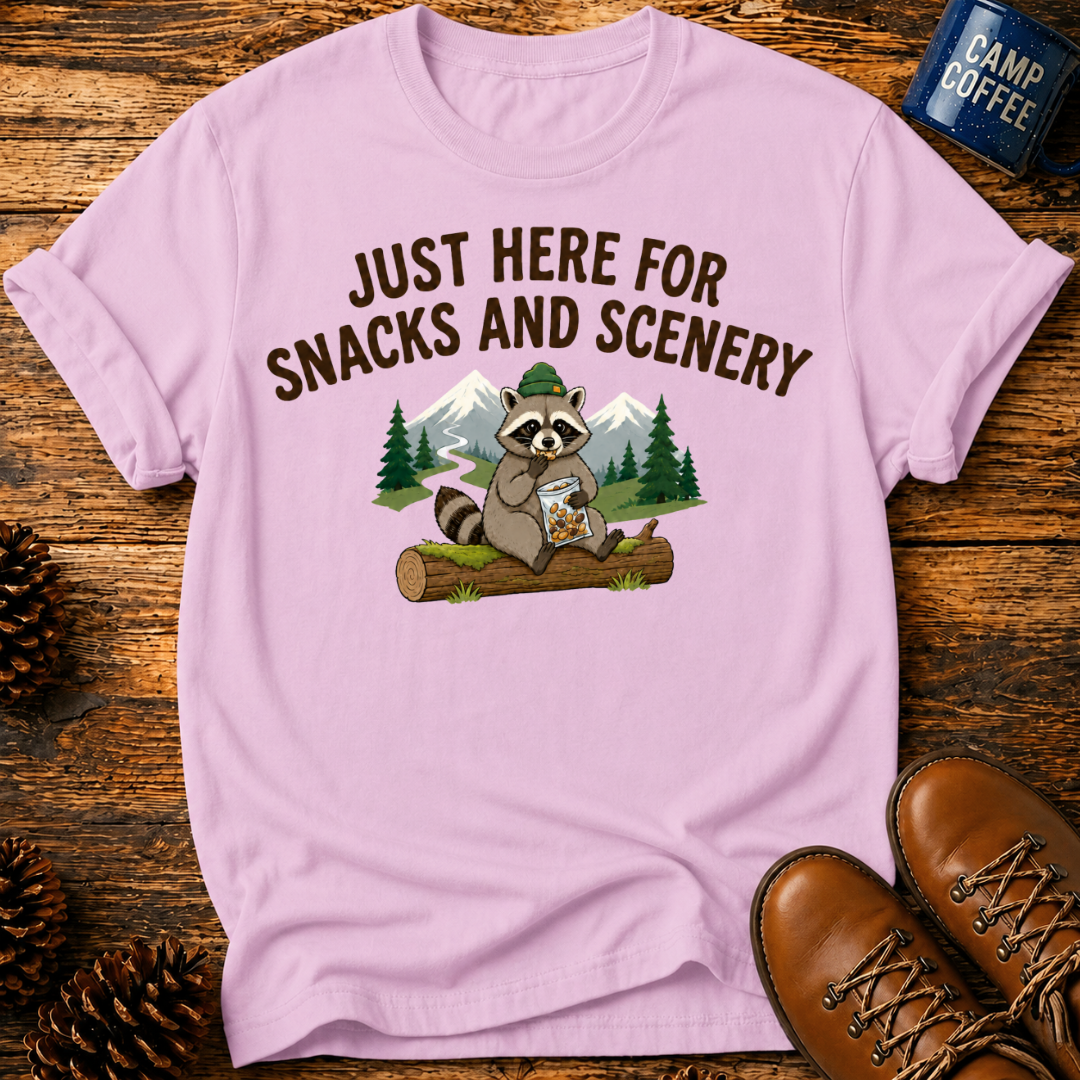 Here For Snacks T-Shirt