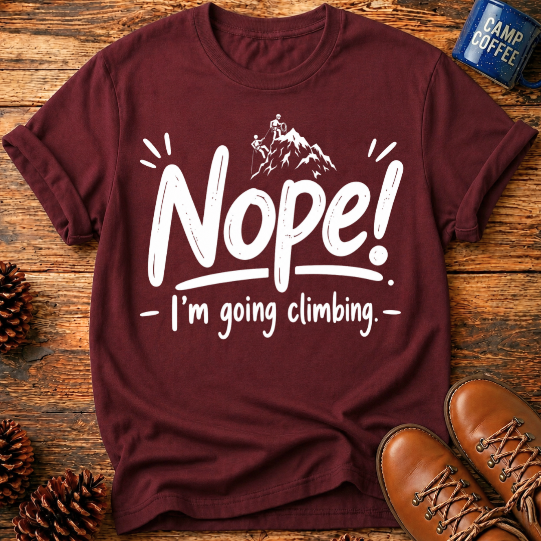Nope! Climbing T-Shirt