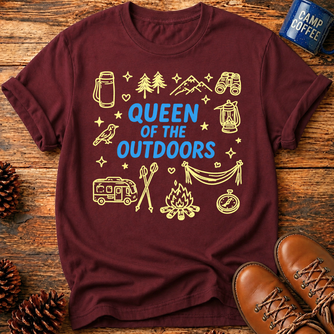 Queen of the Outdoors T‑Shirt