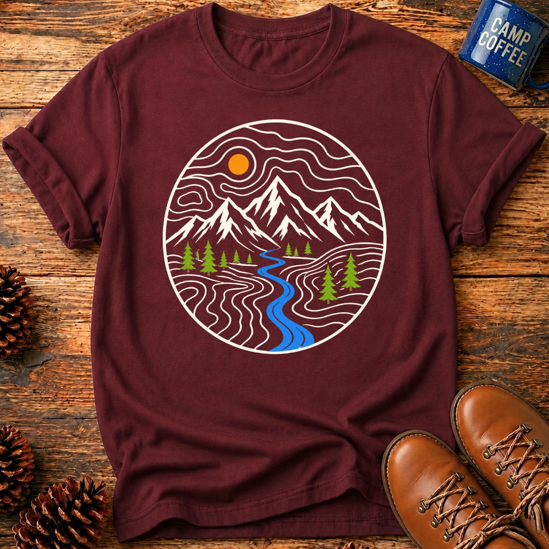 Mountain River T‑Shirt