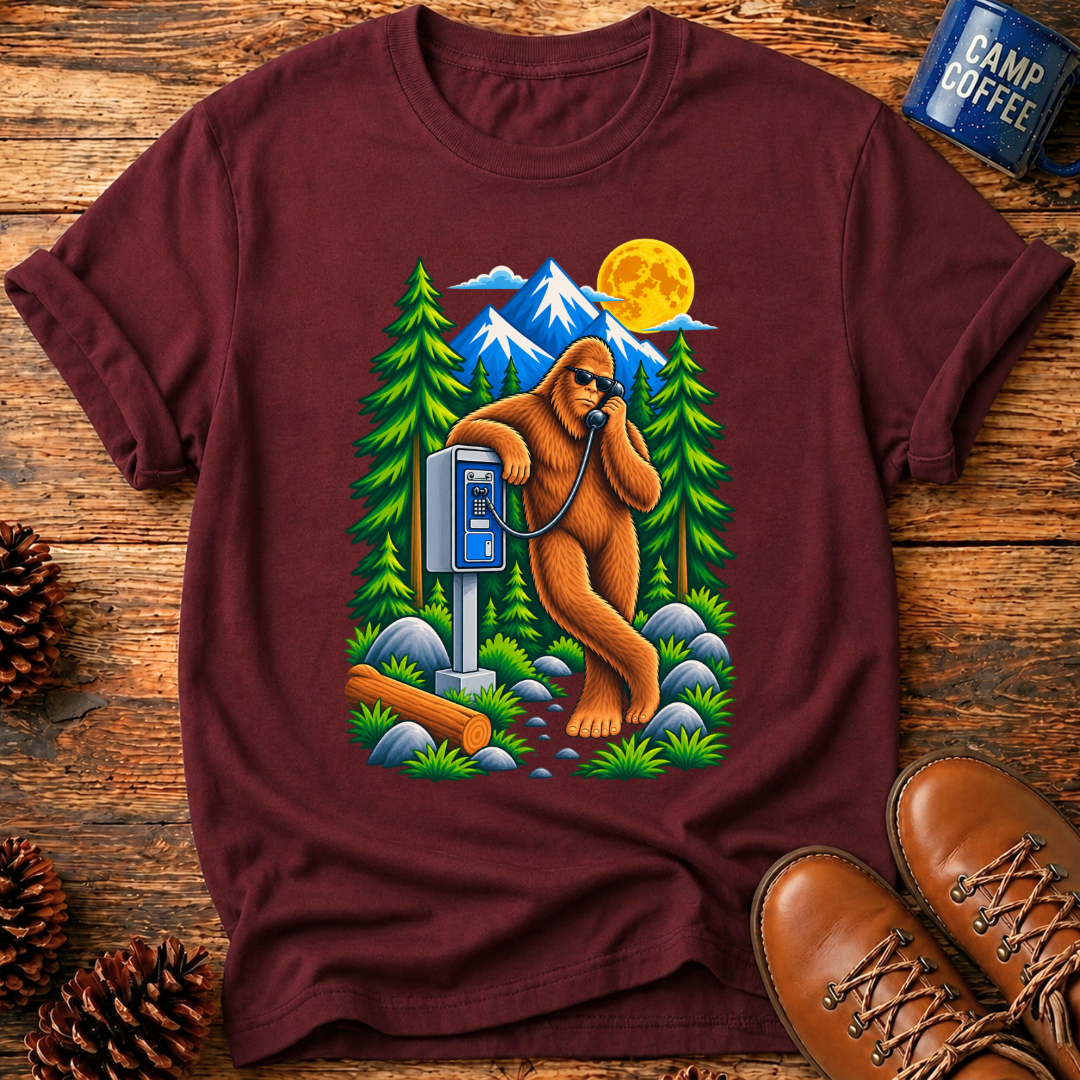 Bigfoot Payphone T-Shirt
