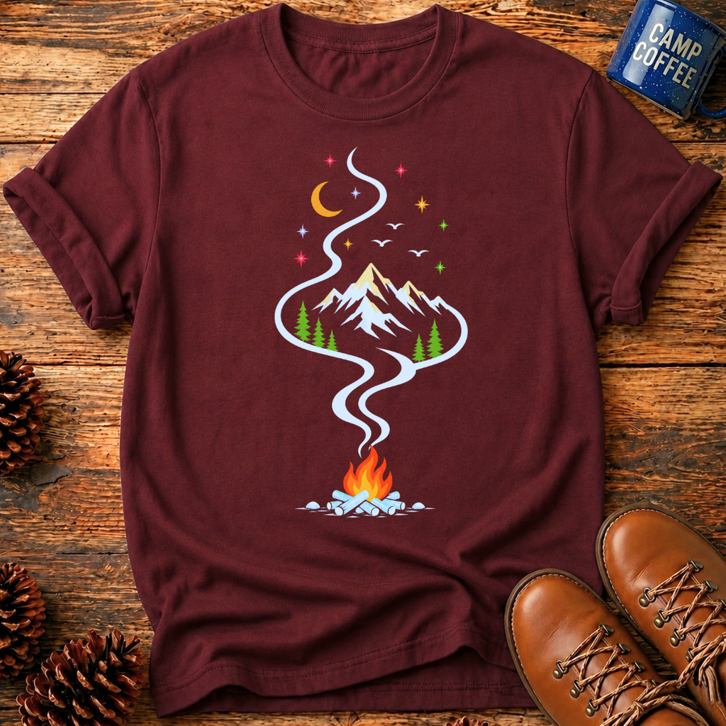 Campfire Mountain T-Shirt