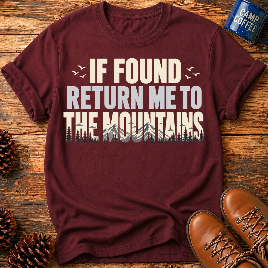 Return To Mountains T-Shirt