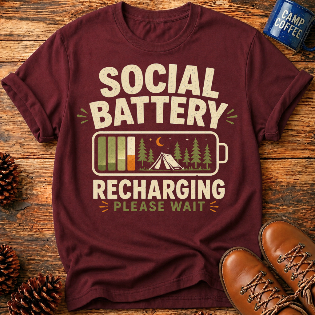 Social Battery T-shirt