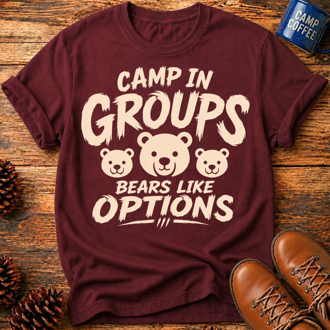 Camp In Groups T-Shirt